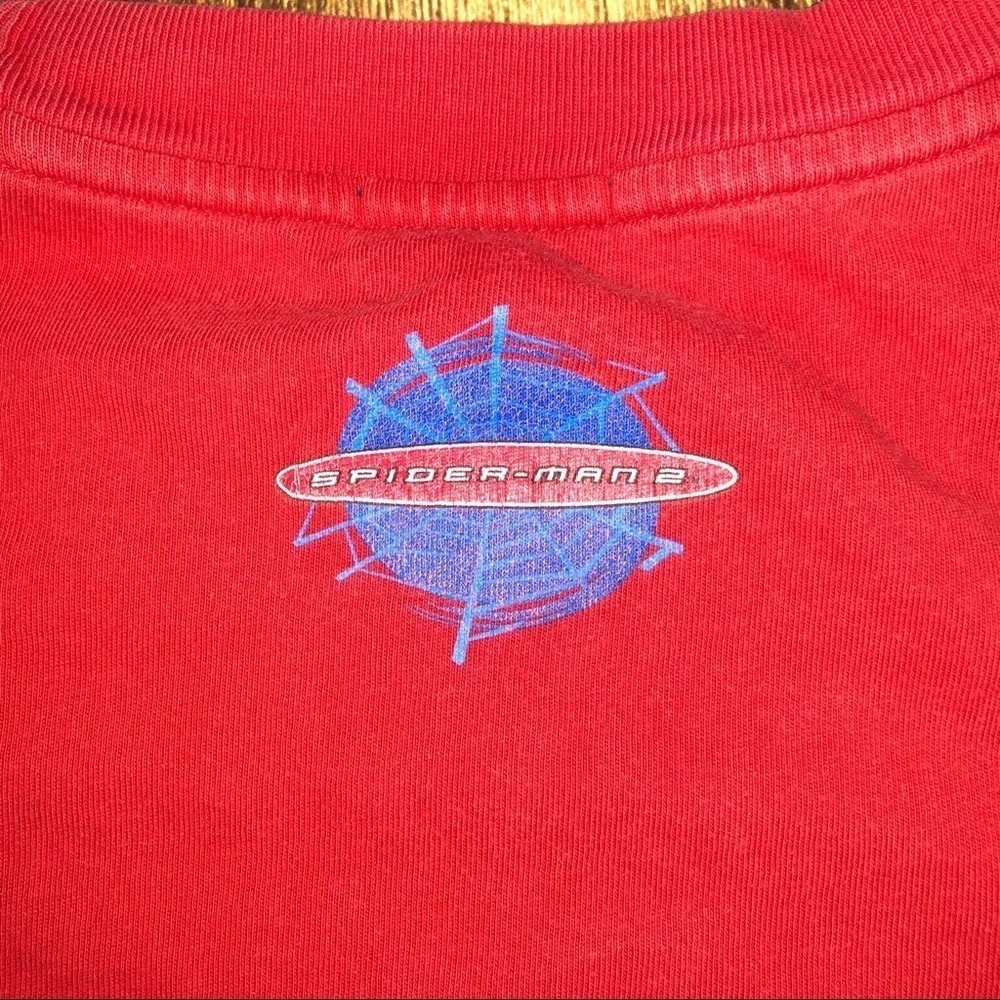 2004 Spiderman 2 Movie Promo Tshirt View 3